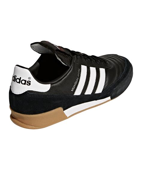 adidas fussballschuhe halle klassiker mundial goal in|adidas Mundial Goal Halle Schwarz Weiss .